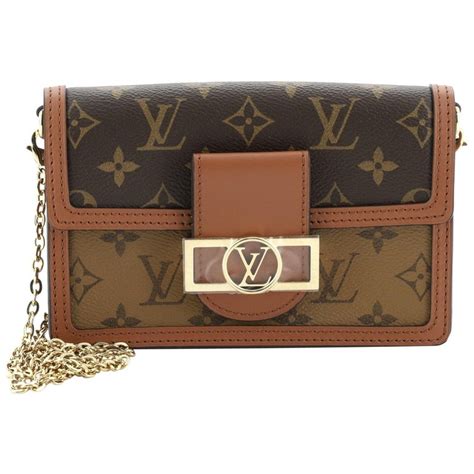 louis vuitton orange chain bag|louis vuitton dauphine chain wallet.